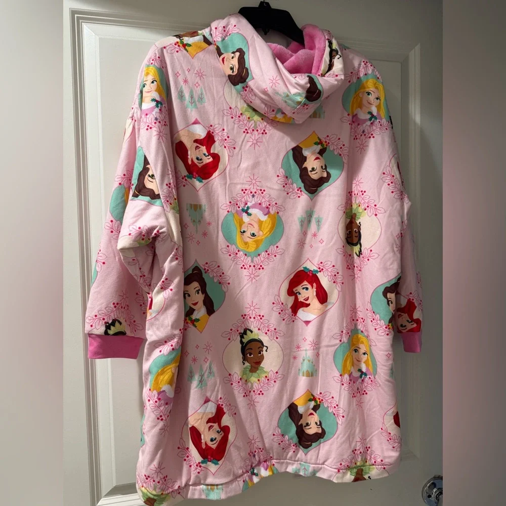 Disney Princess Fleece Robe Oversized hooded